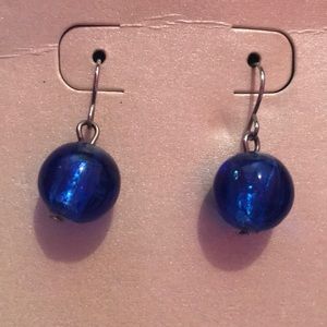 crystal hang earrings